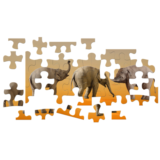 Puzzle 24 x 19 cm (110 dílků)